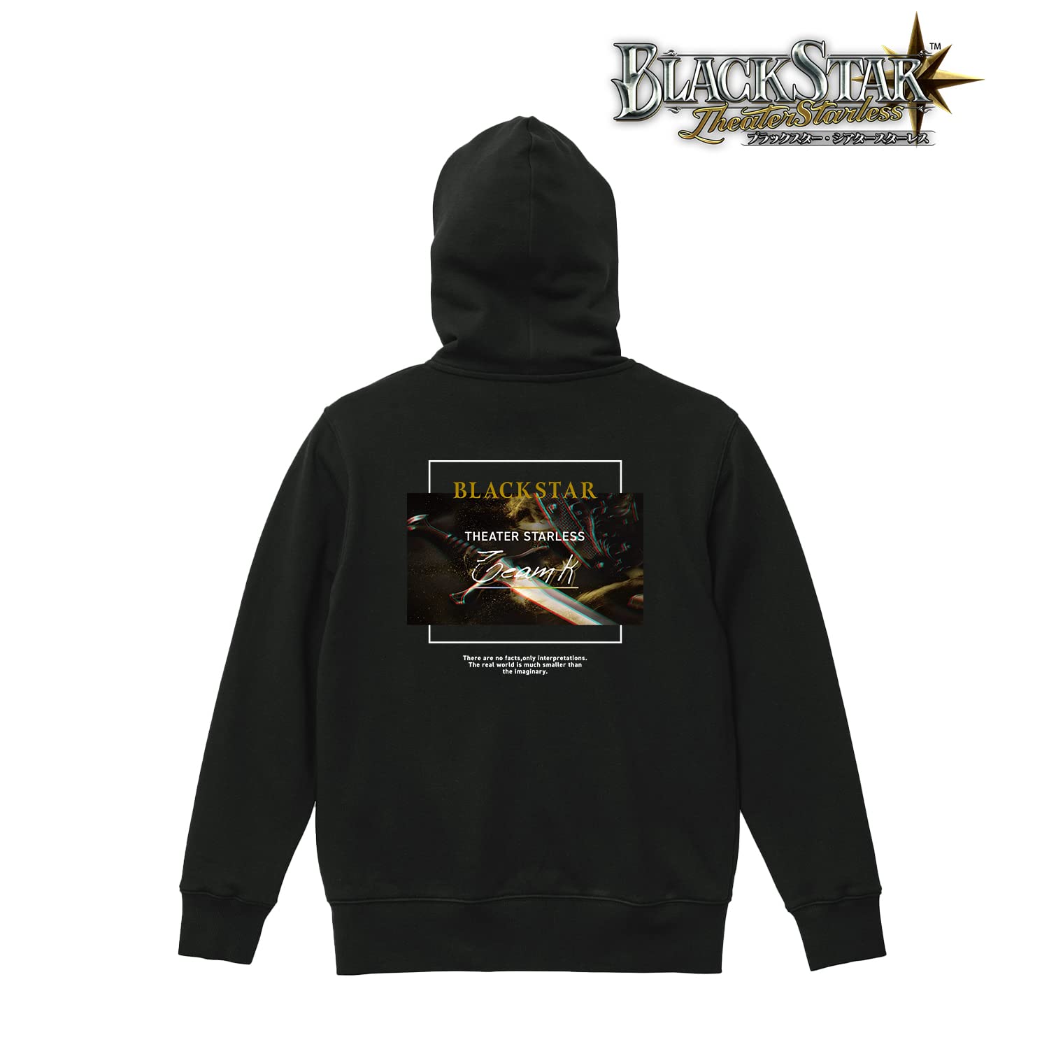 Amazon.co.jp: ブラックスター Theater Starless TeamK ジップ