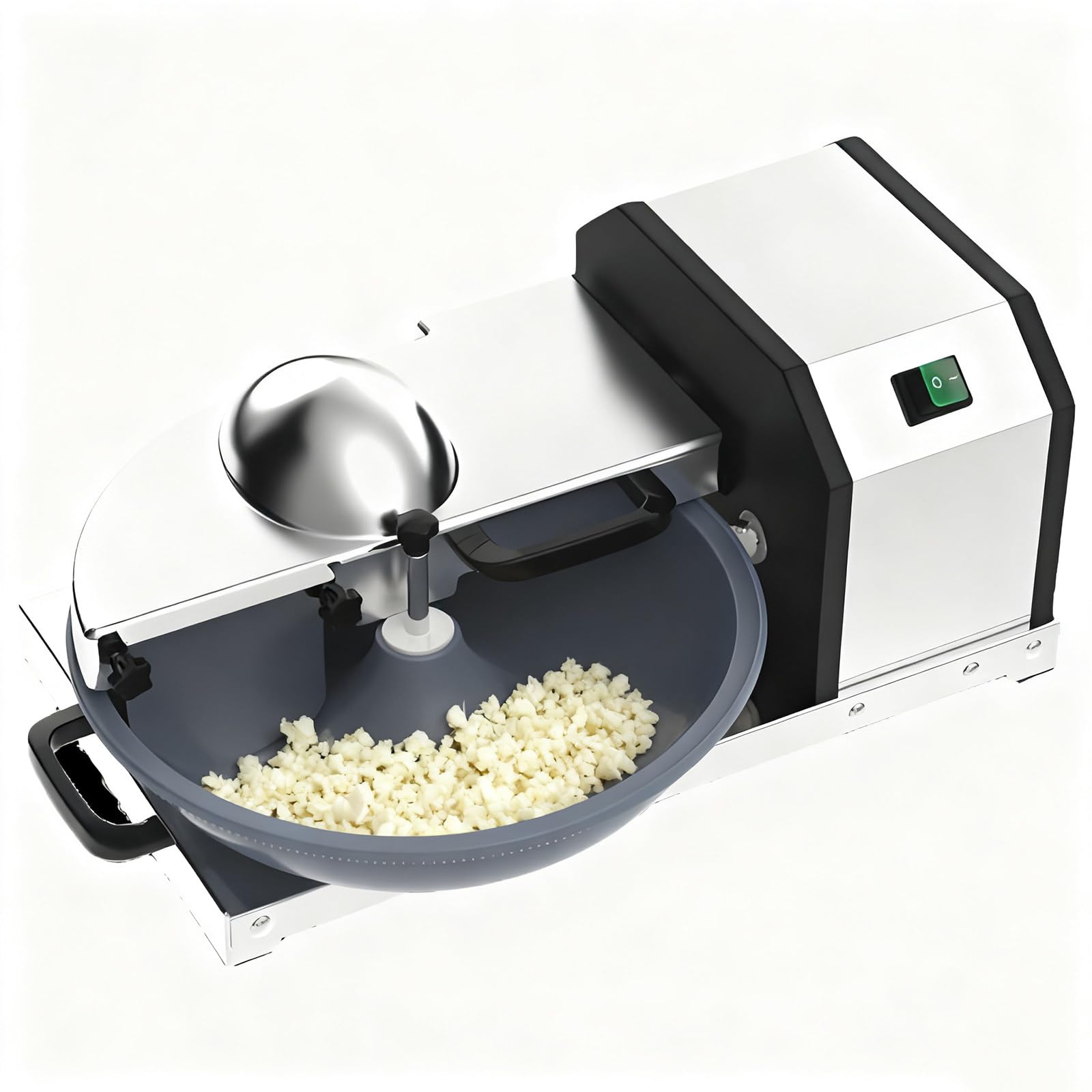 XNXYSMKJ Commercial Food Processor 5L Electric Food Cutter Multifunction Meat Vegetable Cutter Stainless Steel Food Processor Suitable for Vegetable Fruits Meat Grains