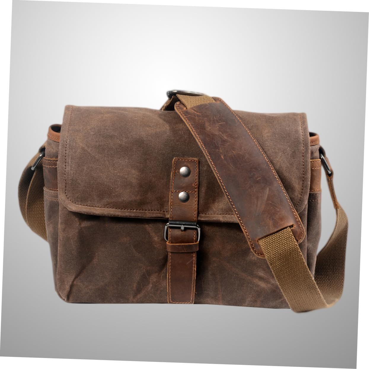 Gadpiparty Bolsa para Cámara con Reducción De Carga Bolsa para Cámara Al Aire Libre Bolsa De Cámara Informal Importante Estuche para La Camara Bolsa De Lona para Cámara Cera De Aceite Digital