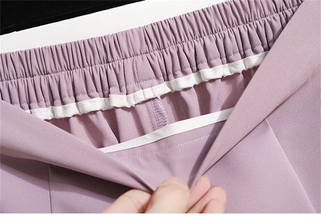 Donne Abiti Gonna Vita Alta OL Tinta Unita Cadere Una Linea Gonna A Metà Polpaccio