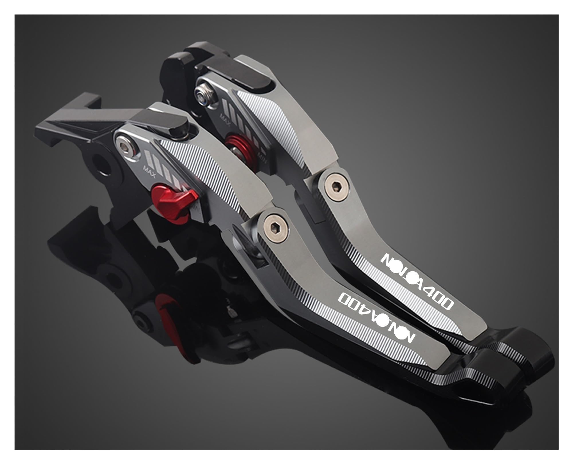 YWQJIOPM Motorcycle Brake Clutch Lever for ni&nja 400 Z400 Z 400 Brake Clutch Lever Extendable Adjustable Clutch Levers Motorbike Clutch Brake Handle Lever