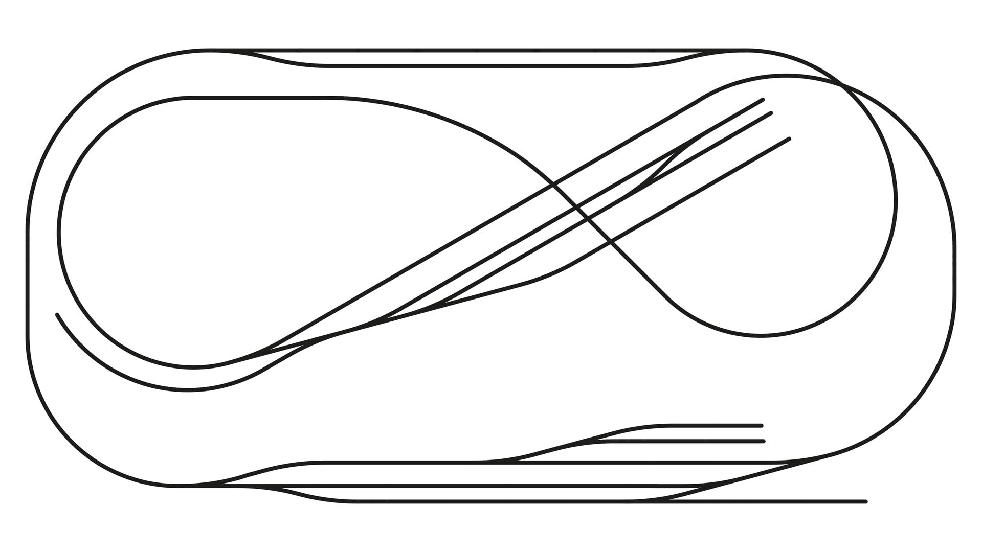 NOCH® Easy Track® zestaw do budowy trasy "Albulabahn", 1:160 N 200 x 100 cm do modelarstwa kolejowego, modelarstwa