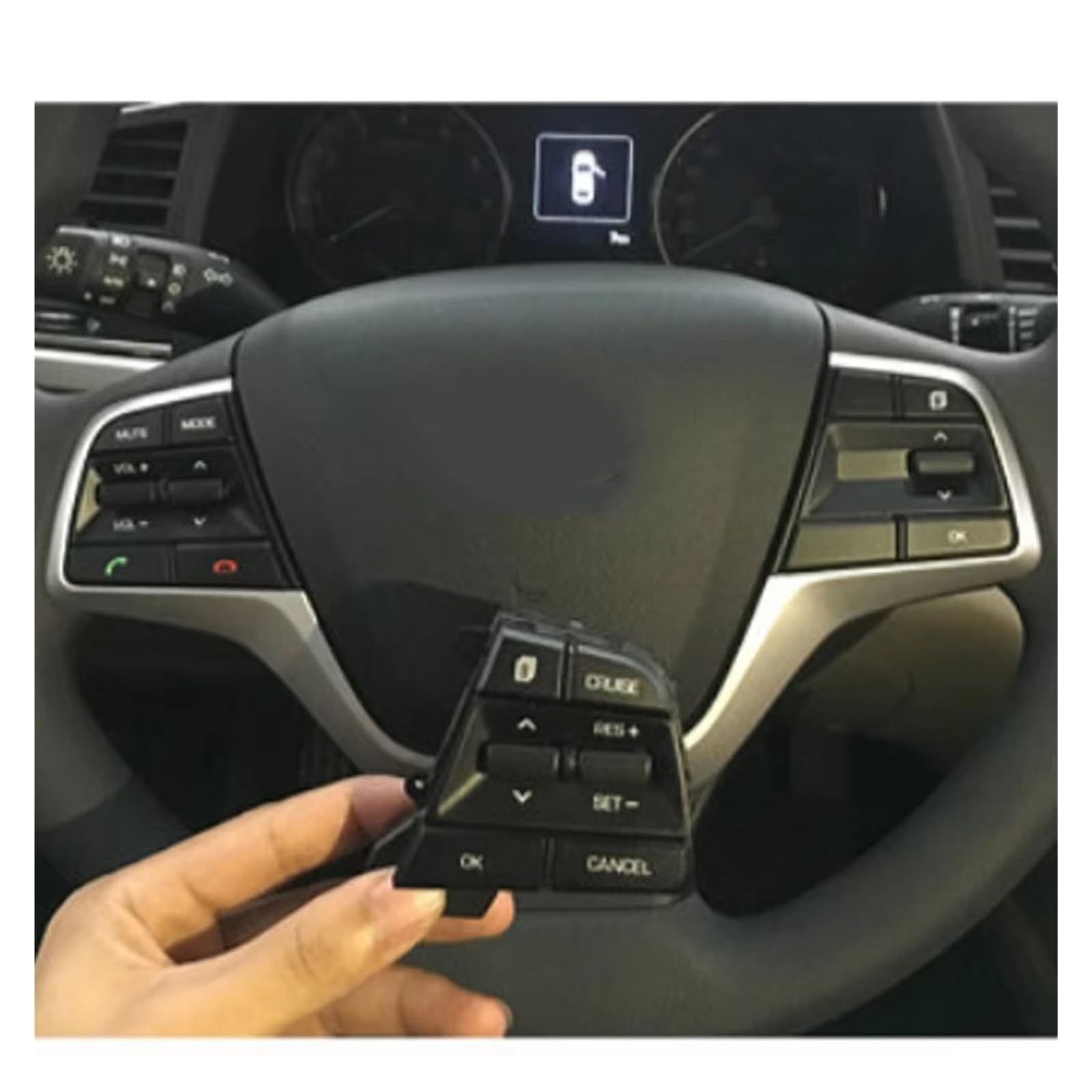 BotónControl Multifunción Volante Para Hyundai Para Móvil Para Collar Para Solaris 1.6L Botones De Control Crucero Interruptor Botón Volante Remoto