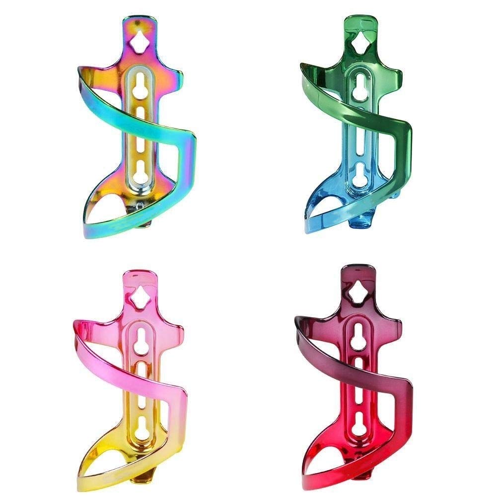 Adapter koszyka na bidon Rowerowy koszyk na bidon Stop aluminium Uchwyt na butelkę rowerową Stojak na czajnik Na górskie rowery szosowe Akcesoria rowerowe Akcesoria rowerowe (Azul)