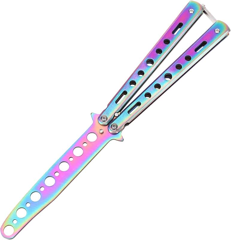 butterfly knife real blade sharp edge