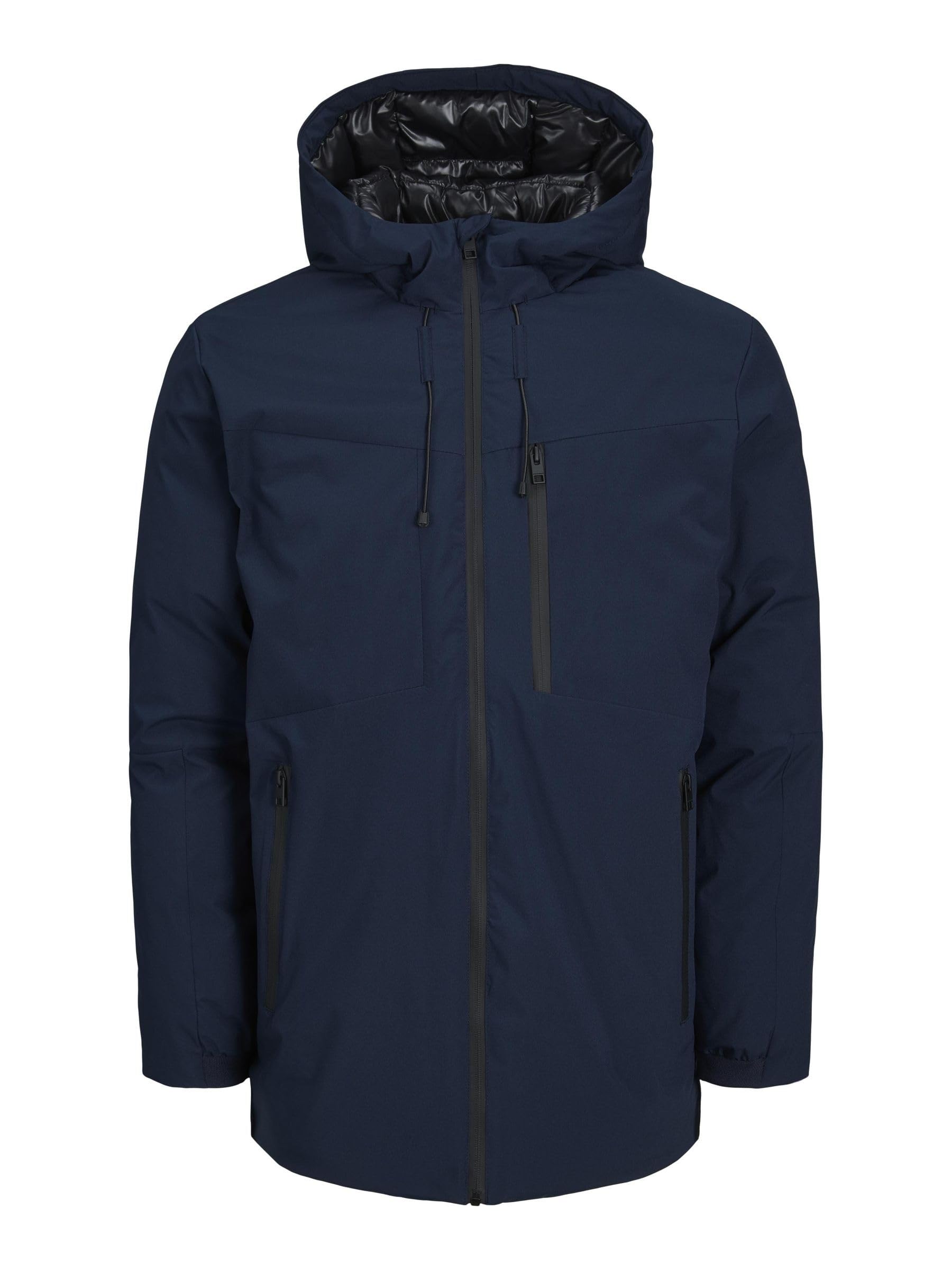 JACK & JONES Male Parka Parka, Blazer navy, M