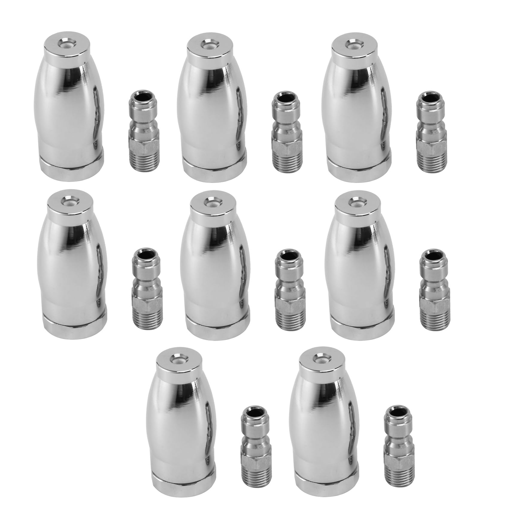 Ctrlzs 10X Turbo Nozzle For Pressure Washer, Rotating Nozzle For Hot And Cold Water, 1/4 Inch Quick Connect, Orifice 3.0