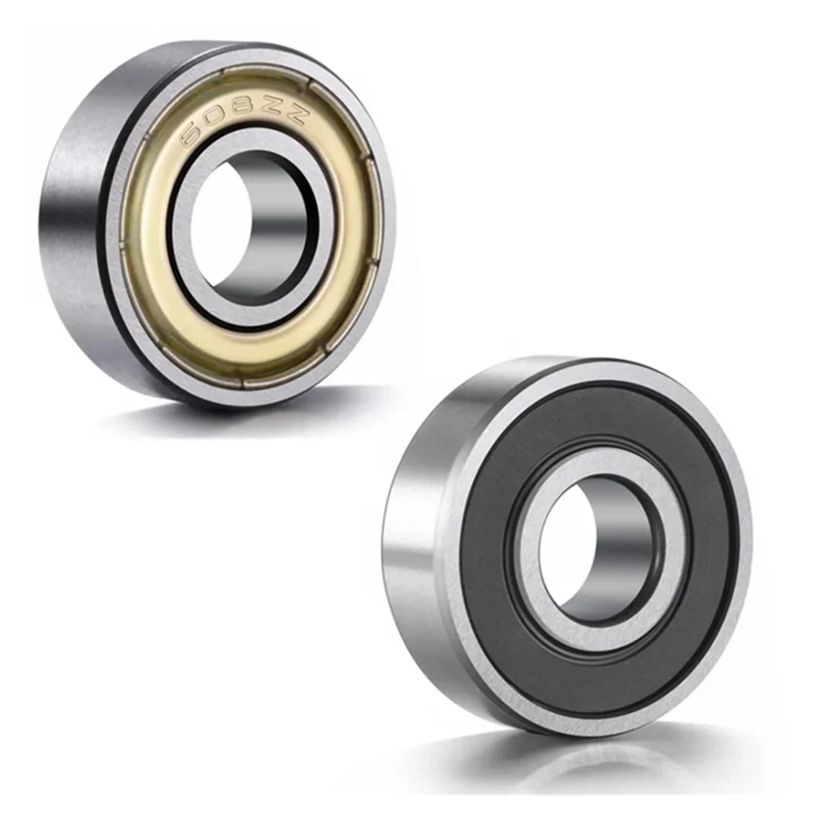 10PCS Bearing 608rs 608zz 608 2rs 623zz 624zz 625zz 635zz 626zz 626 627zz 688zz 687zz 609zz 3D Printer Accessories Skateboard(625zz 5.1x16x5mm P0)