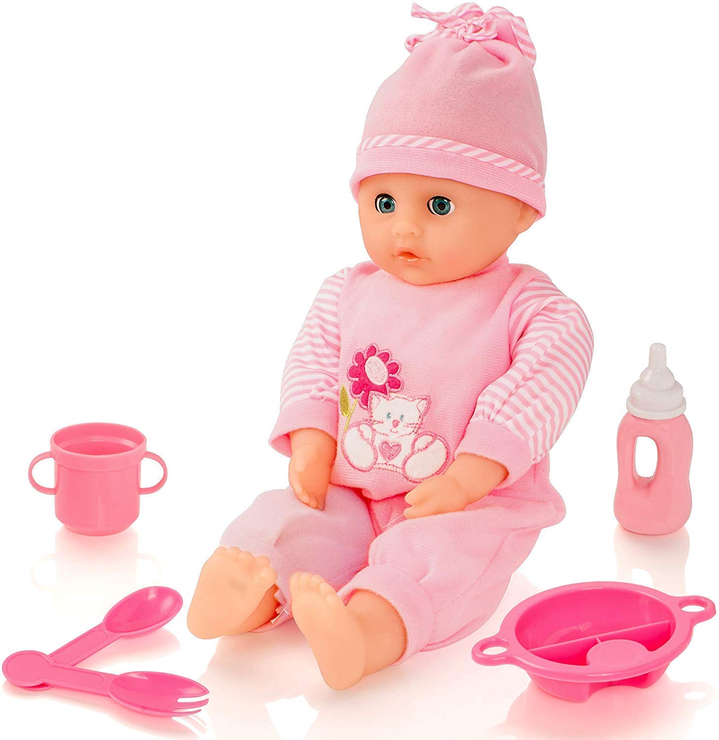 Buy Molly Dolly Sweet Sounds Talking Girl Baby Doll & Accessories Set