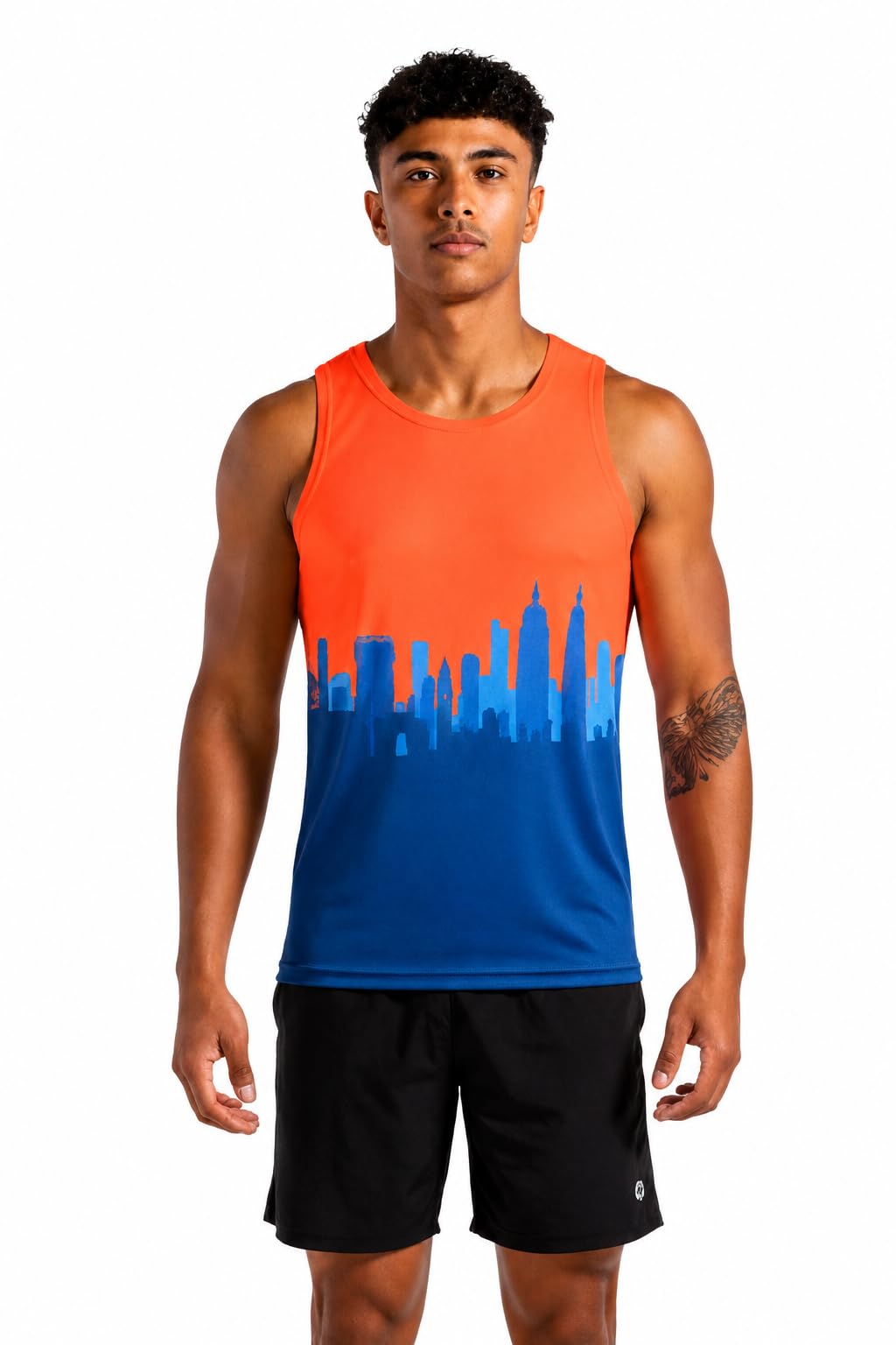 unbeaten Dri-Fit Men's Sports T-Shirt | Quick Dry Activewear Gym Running Training Tee | Round Neck Sleeveless | 100% Polyster-picture-47