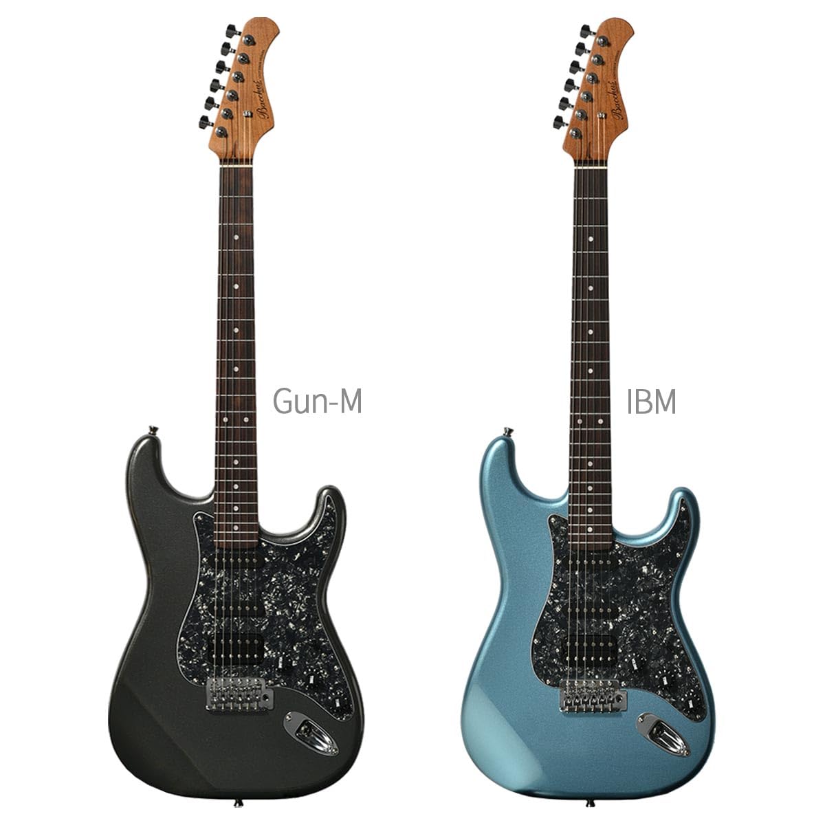 Amazon | Bacchus BST-2-RSM/R-BPPG エレキギター初心者14点