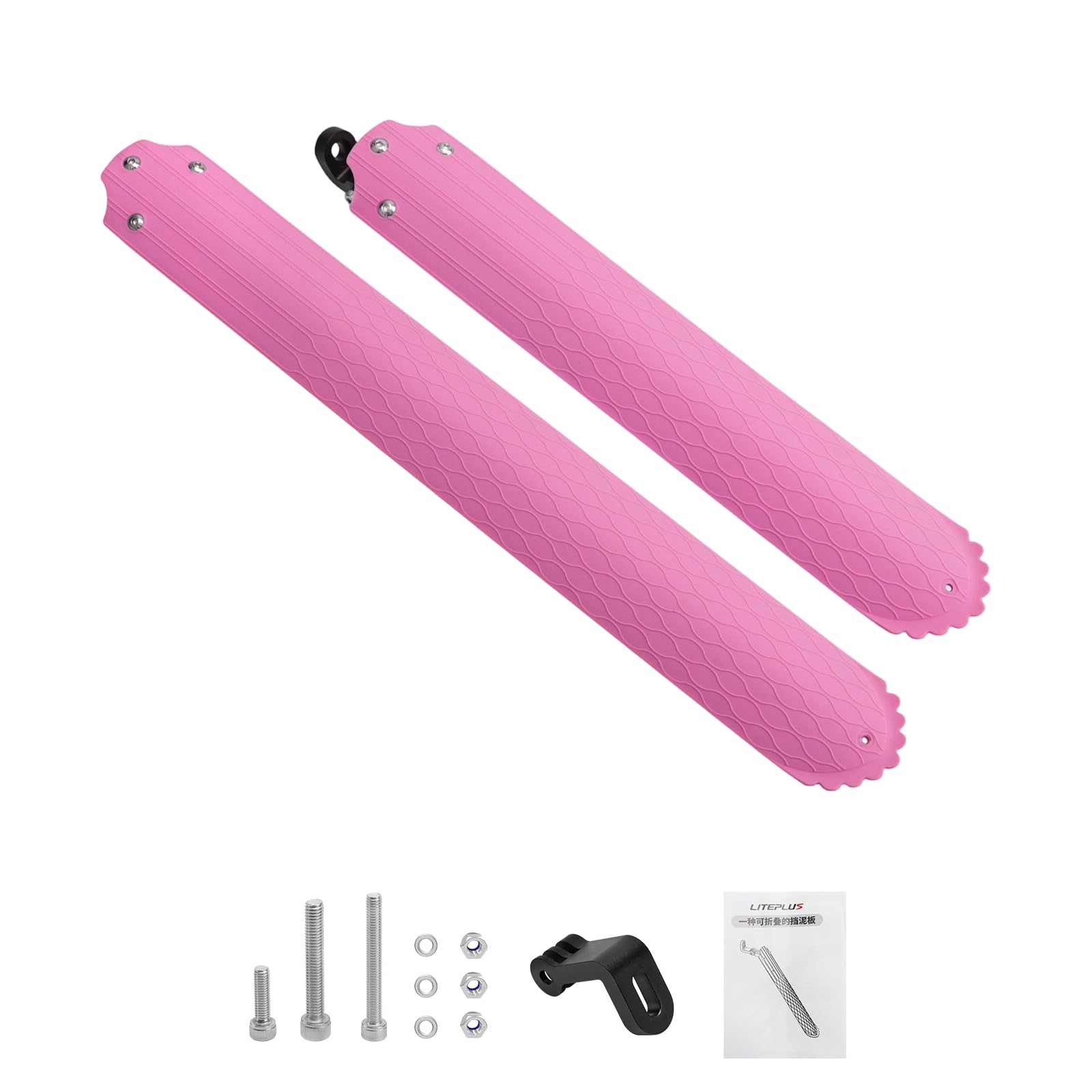 Guardabarros universal para bicicleta, desmontable, duradero, plástico, salpicaduras, accesorios para viajes