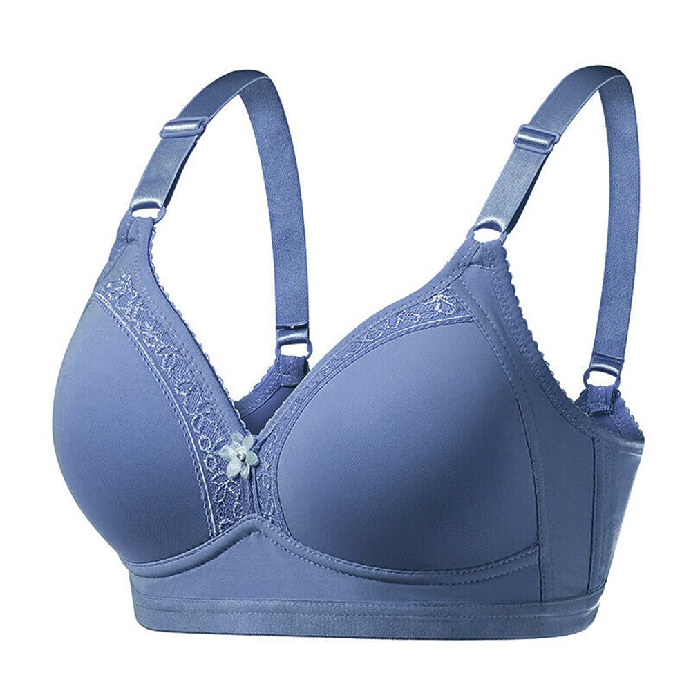 TELIMUSSTO Bra for Womens Wireless Comfort Brassiere Sexy Bras Light Padded Lingerie