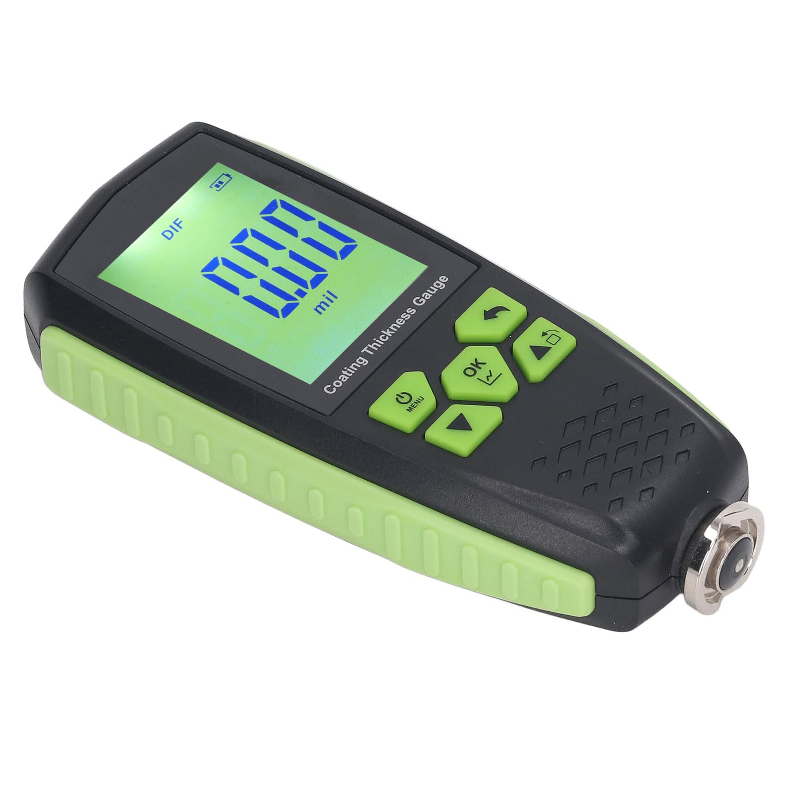 FTVOGUE Medidor de Espesor de Pintura Pantalla Digital ABS Medidor de Espesor de Revestimiento de Automóvil 0 a 1300um Sonda de Mano para Compradores de Automóviles Usados ​​Inspección de Vehículos y