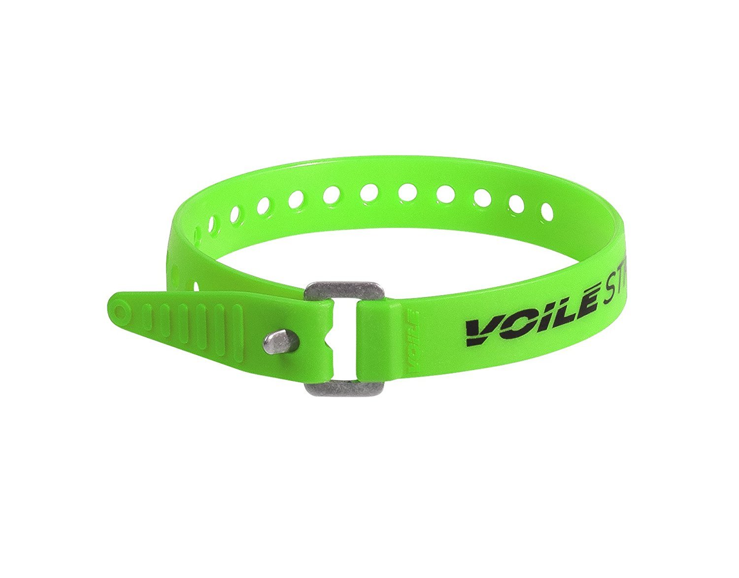 Voile Straps - 15" Aluminum Buckle Green