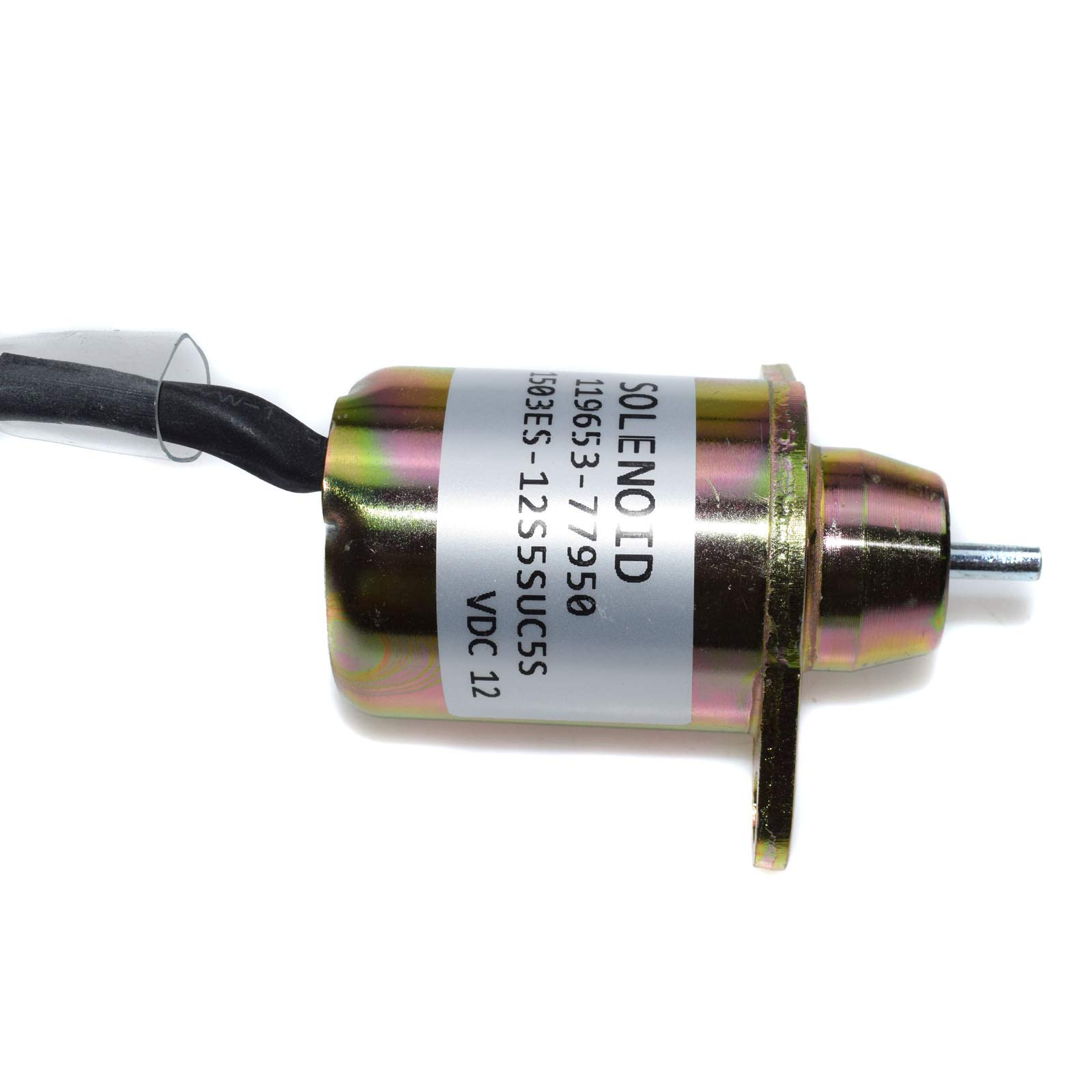 Fuel Shut Off Shutdown Solenoid 119653-77950 NEW For Yanmar KUBOTA