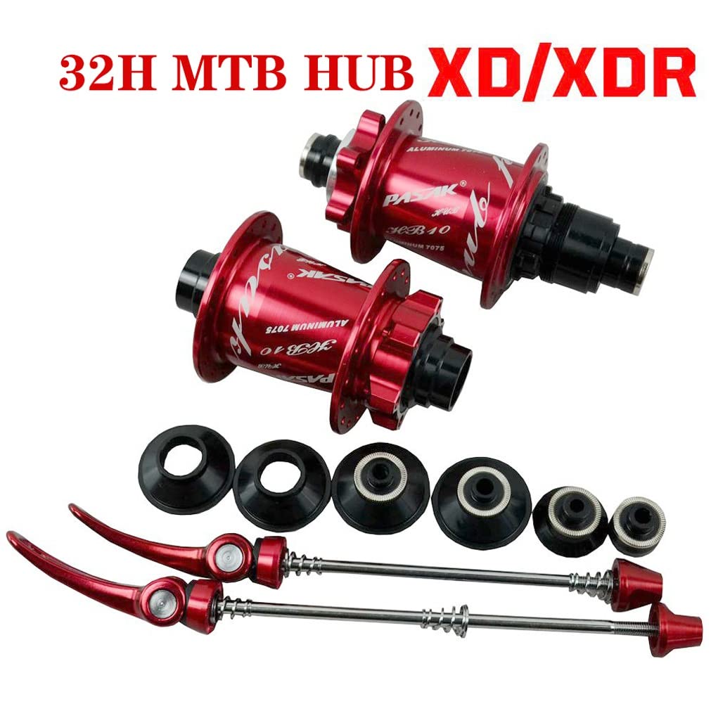 Mountainbike-Radnabe 32 Löcher Scheibenbremse Lagernaben 5 Sperrklinken QR 9 mm Steckachse 12 mm 15 mm 20 mm MTB-Naben für XD/XDR-Freilauf 12 Geschwindigkeiten