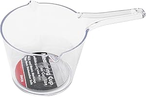 Chef Craft Select 1-Cup Clear Plastic Measuring Cup: Precise Measurements for Effortless Cooking