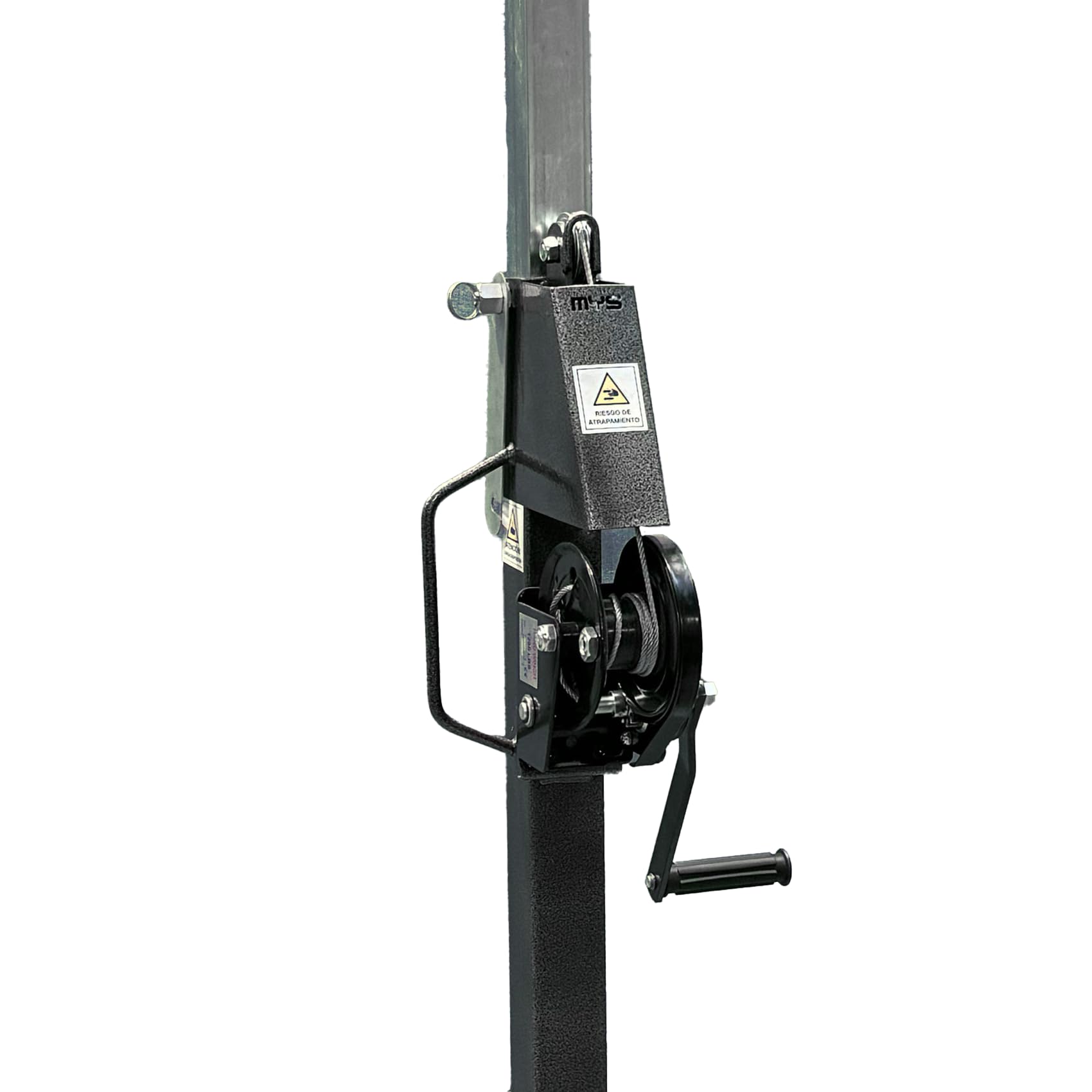 3S SuperSamaStore Elevatore Sollevatore per Installare Unità Esterne di Condizionatori e Moto Condensanti, Cavalletto Telescopico per Sollevare Climatizzatori, Portata Max 130kg, Altezza Max 3.65m