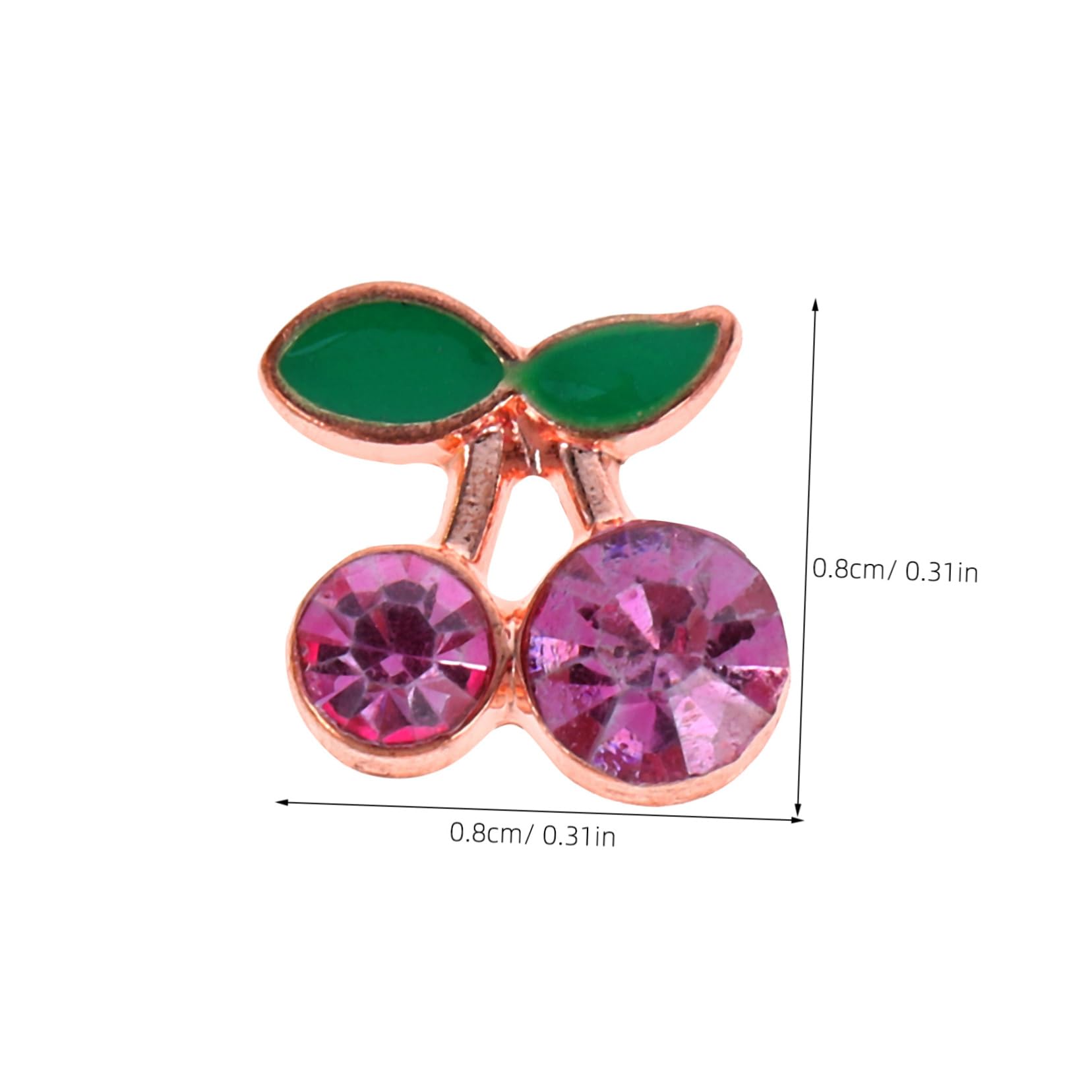 CALLARON 5 Set Decorazioni Per Unghie Charm Eleganti Per Nail Art E Te Per Unghie Sfavillanti E 32 Pezzi*5