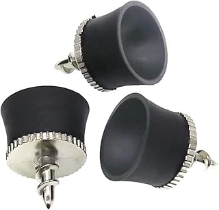 HISTAR - 5 piezas de recogida de pelotas de golf, color negro