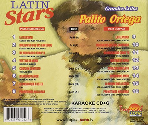 Karaoke: Palito Ortega, Vol. 1: Latin Stars Karaoke