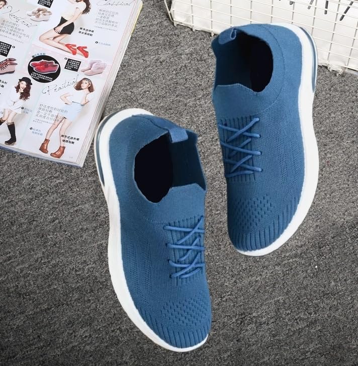 Stylish Trending Women Sports Shoes (Navy)