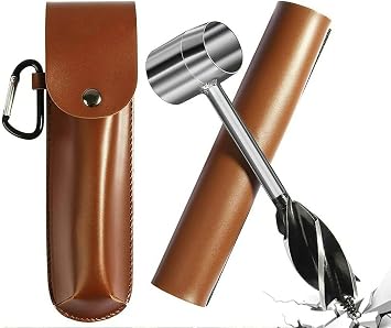 Survival Settlers Tool Hand Auger Wrench - Survival Gear and Equipment Scotch Eye Wood Drill Peg and Manual Hole Maker Multitool for Camping and Outdoor Backpacking