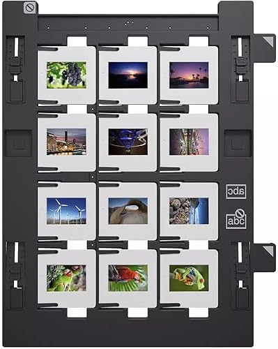 Miniatura 5 de Soporte deslizante para escáner de fotos negativas para Epson Perfection V700 V750 V800 V850 V850 (12 agujeros 1.378 in)