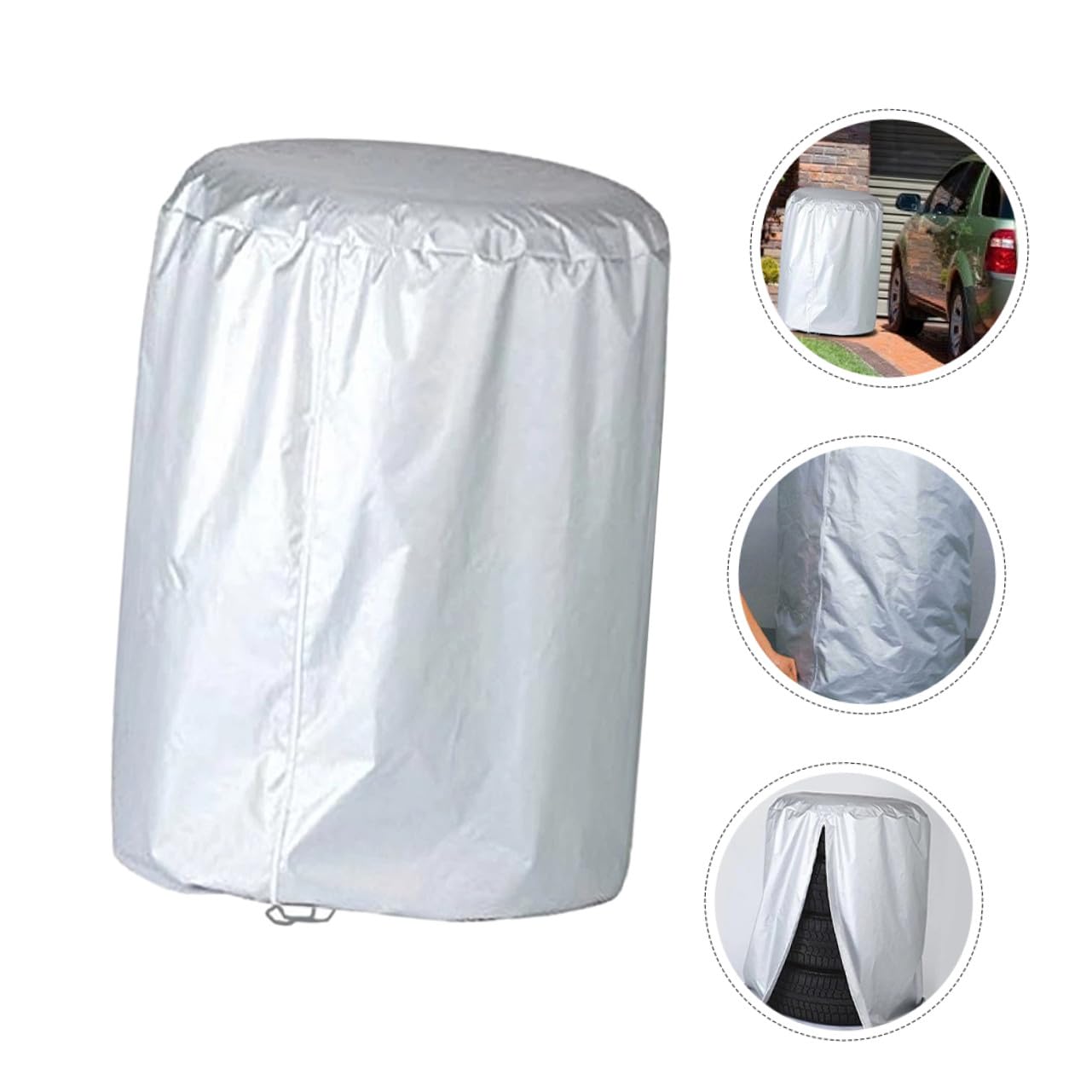 2 Piezas Funda para Rueda de Repuesto y Resistente la Intemperie Cubierta para Neumáticos de SUV Camión Remolque y Autocaravana Protección contra Sol Lluvia y Nieve de Color