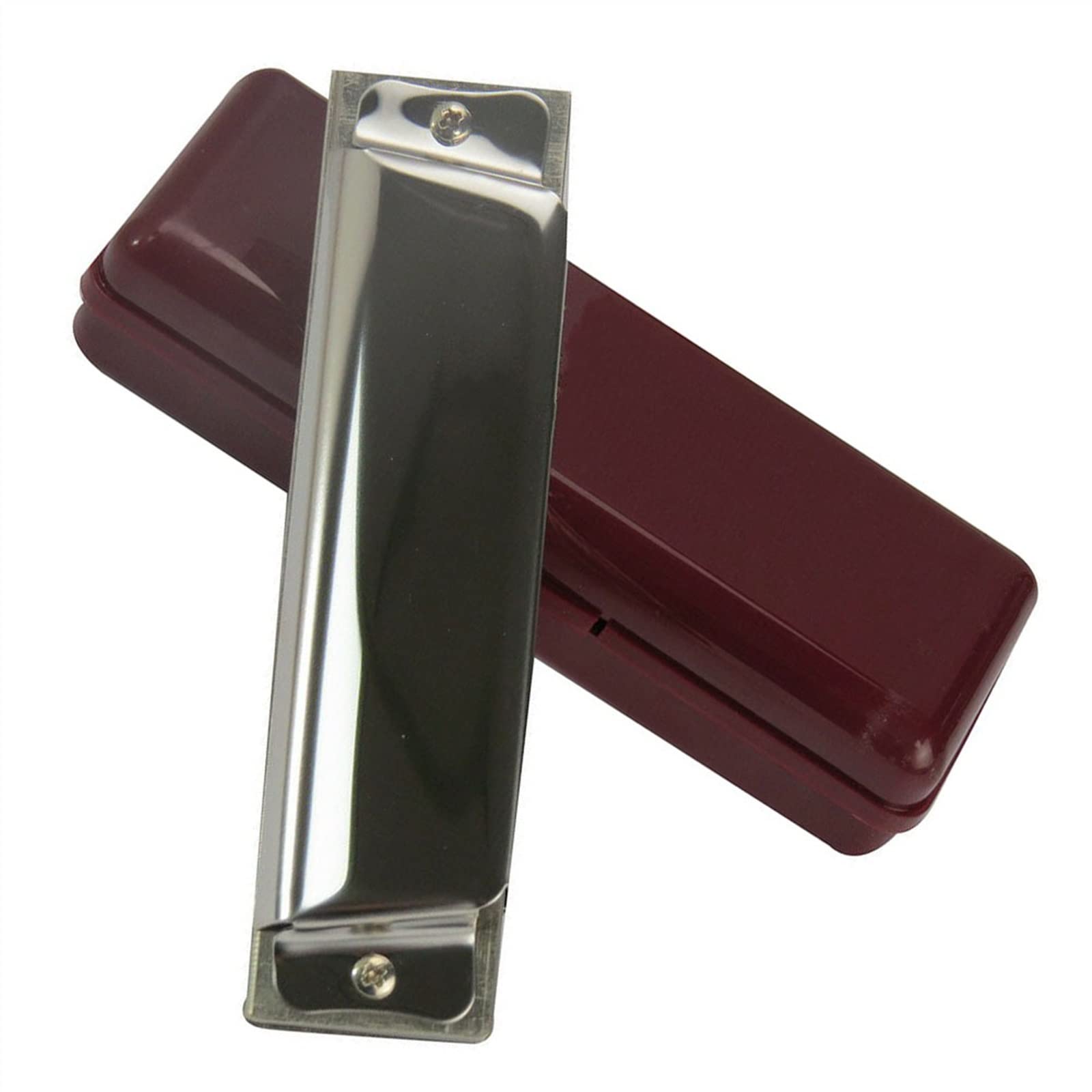 24 Hole Tremolo Harmonica C Key Storage Box Arpa Strumento Musicale A Fiato Armonica per Principianti