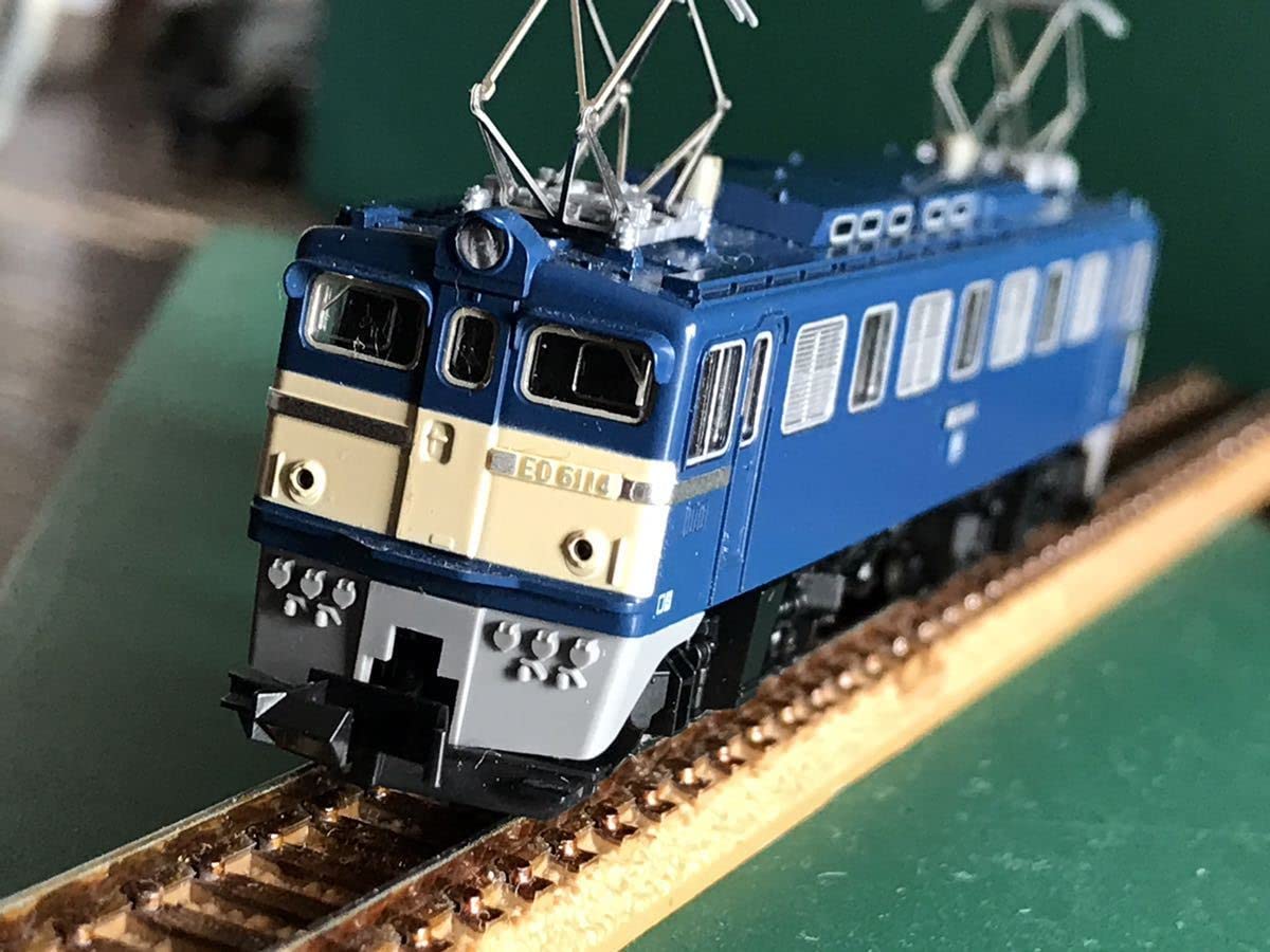 ☆未使用TOMIX TOMIX 2136/2138 ED61形 電気機関車 青 茶 2両