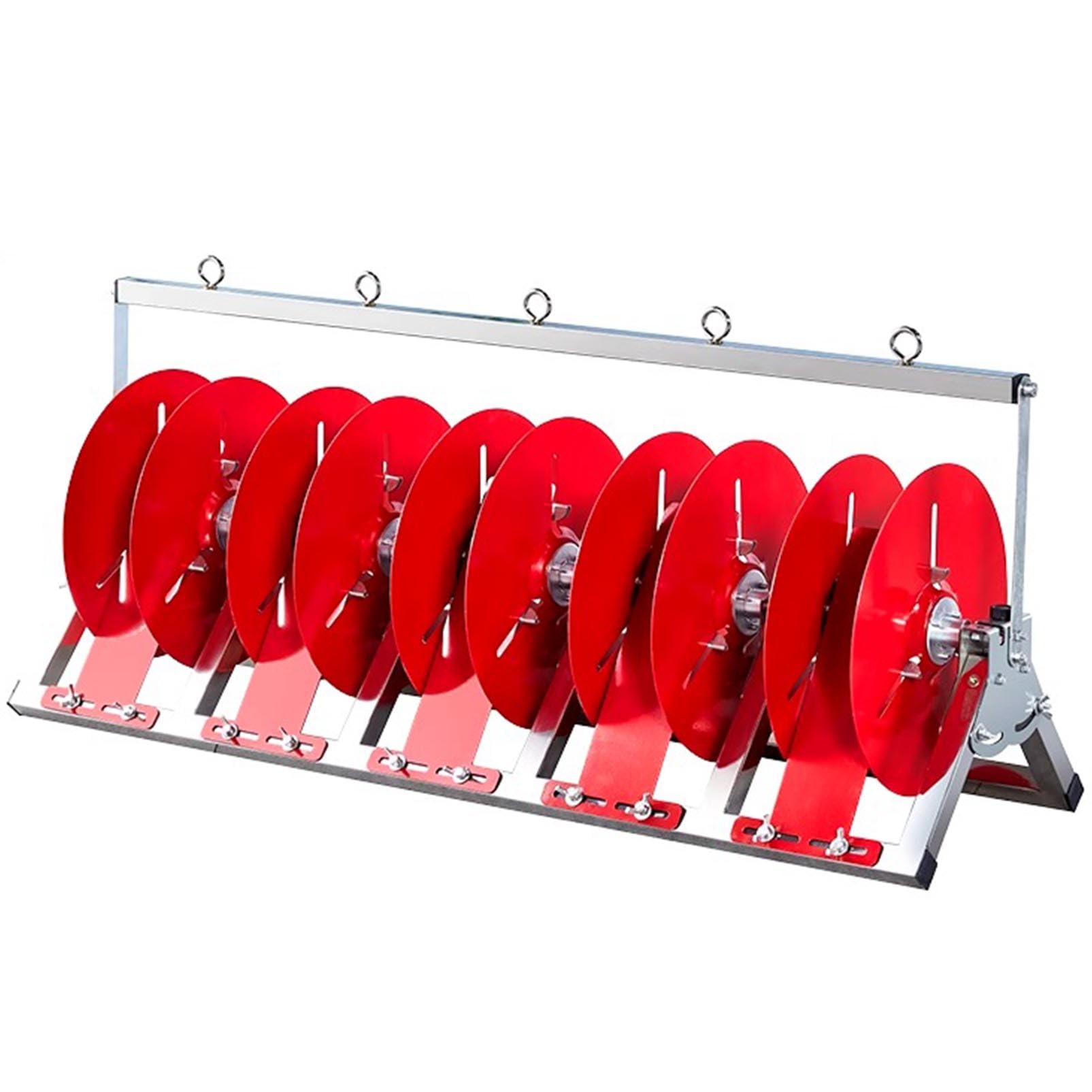 Dispenser per bobine di filo resistente, supporto regolabile per riporre cavi di prolunga, rack per cavi multi-bobina
