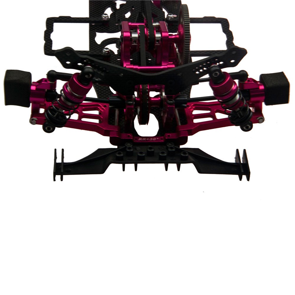 1 Set CNC en aluminium en Fibre de Carbone 1/10 Sakura D4 CS Sport AWD 4WD Voiture pour 3Racing Sakura D4 AWD Drift Car