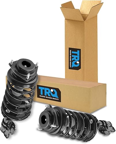 Miniatura 205 de TRQ - Conjunto de puntal delantero y resorte helicoidal (lados del conductor y del pasajero), para auto