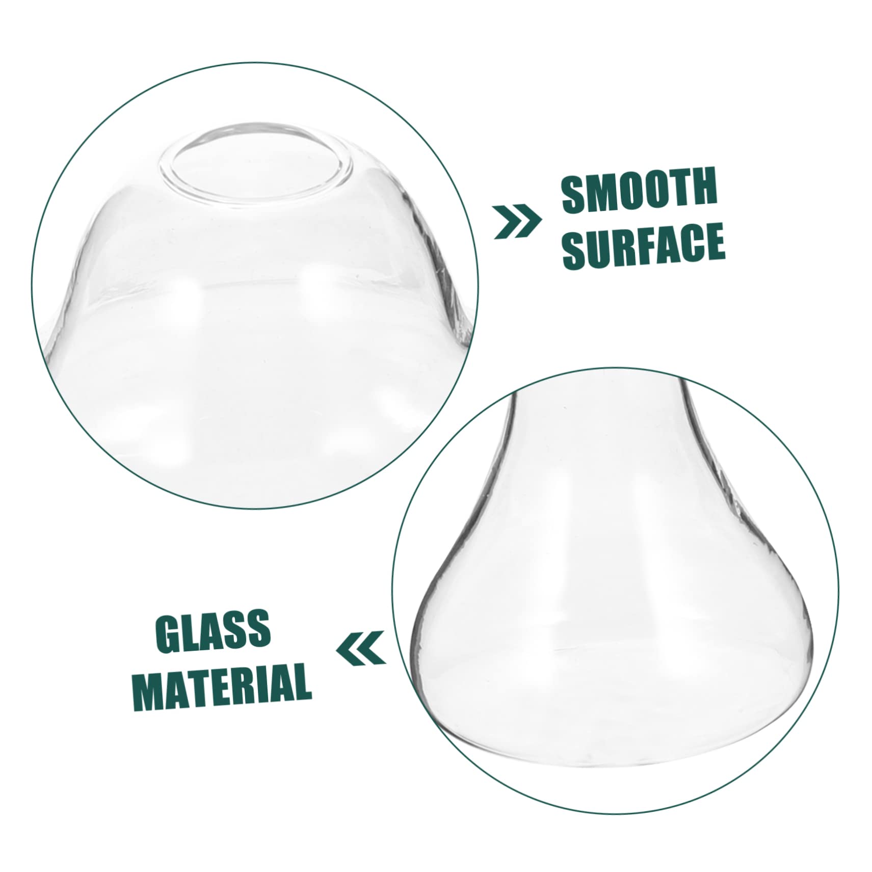 Cabilock 3 Juegos copa vino setas vaso jugo copas vidrio cerveza lata vaso cerveza Tazas cafe vasos vidrio copas coctel bebiendo bebida taza cristal hongo Reutilizable