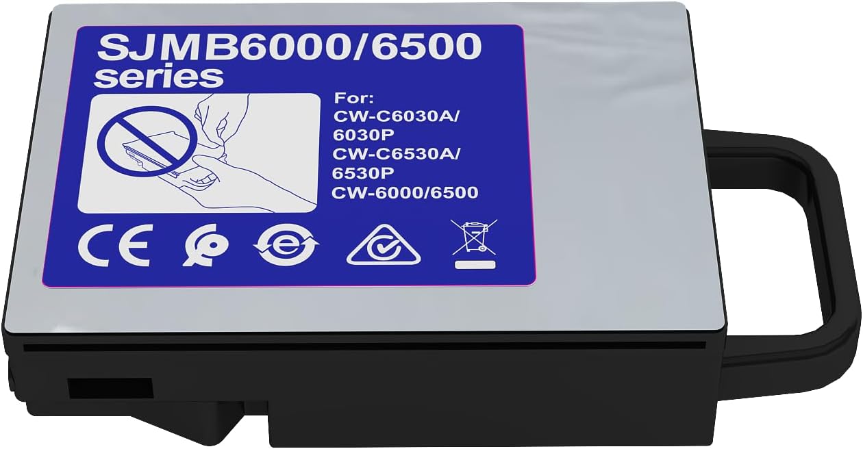 SJMB 6000 6500 Waste Ink Tank Maintenance Box Collector Unit Compatible with ColorWorks CW-C6000A CW-C6000P CW-6030A CW-6030P CW-C6500A CW-C6500P Inkjet Printer (SJMB6000/6500)