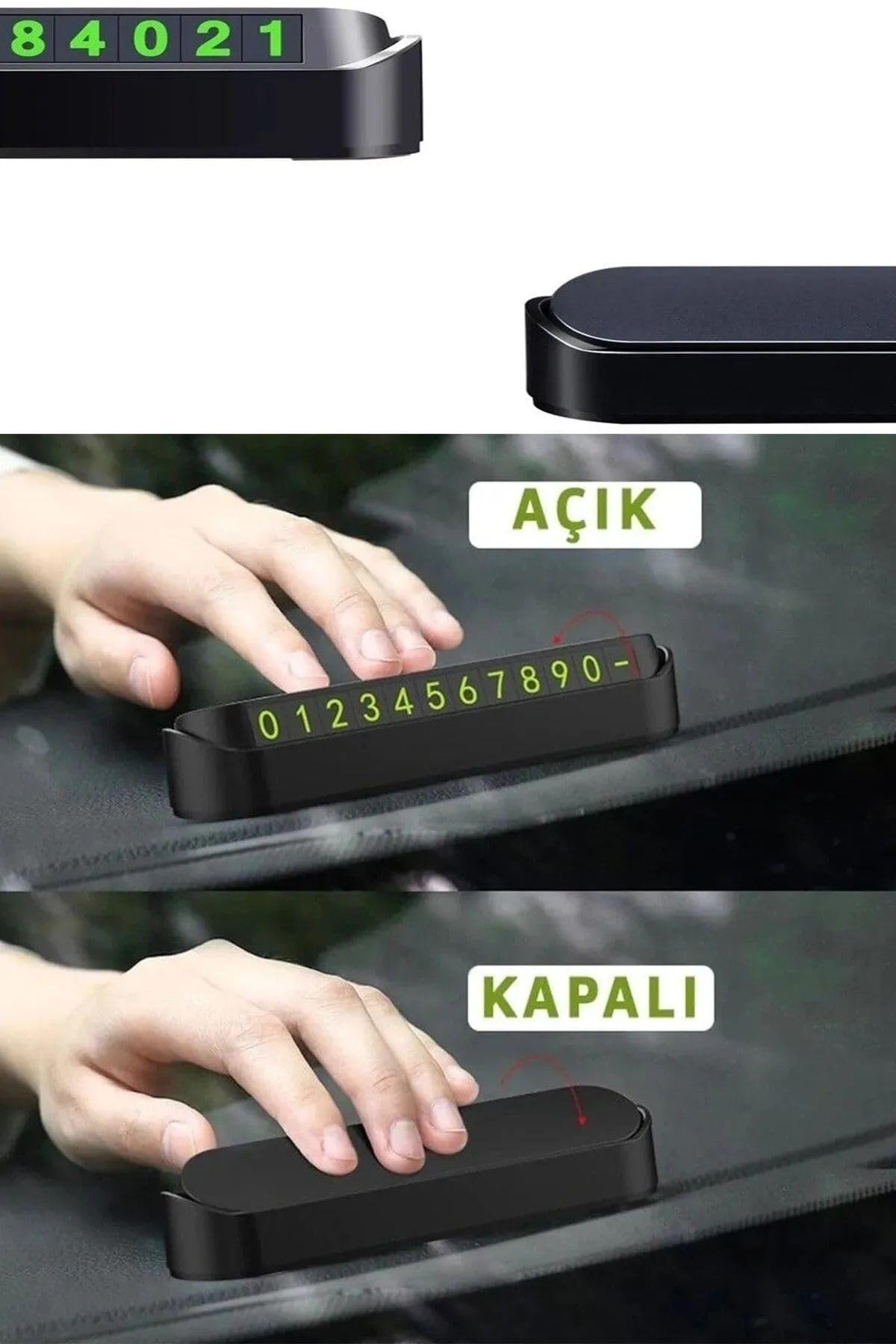 ARVALE Araç Araç Park Numaratörü Parkmatik Telefon Numaratörü Aç Kapa Sistemi