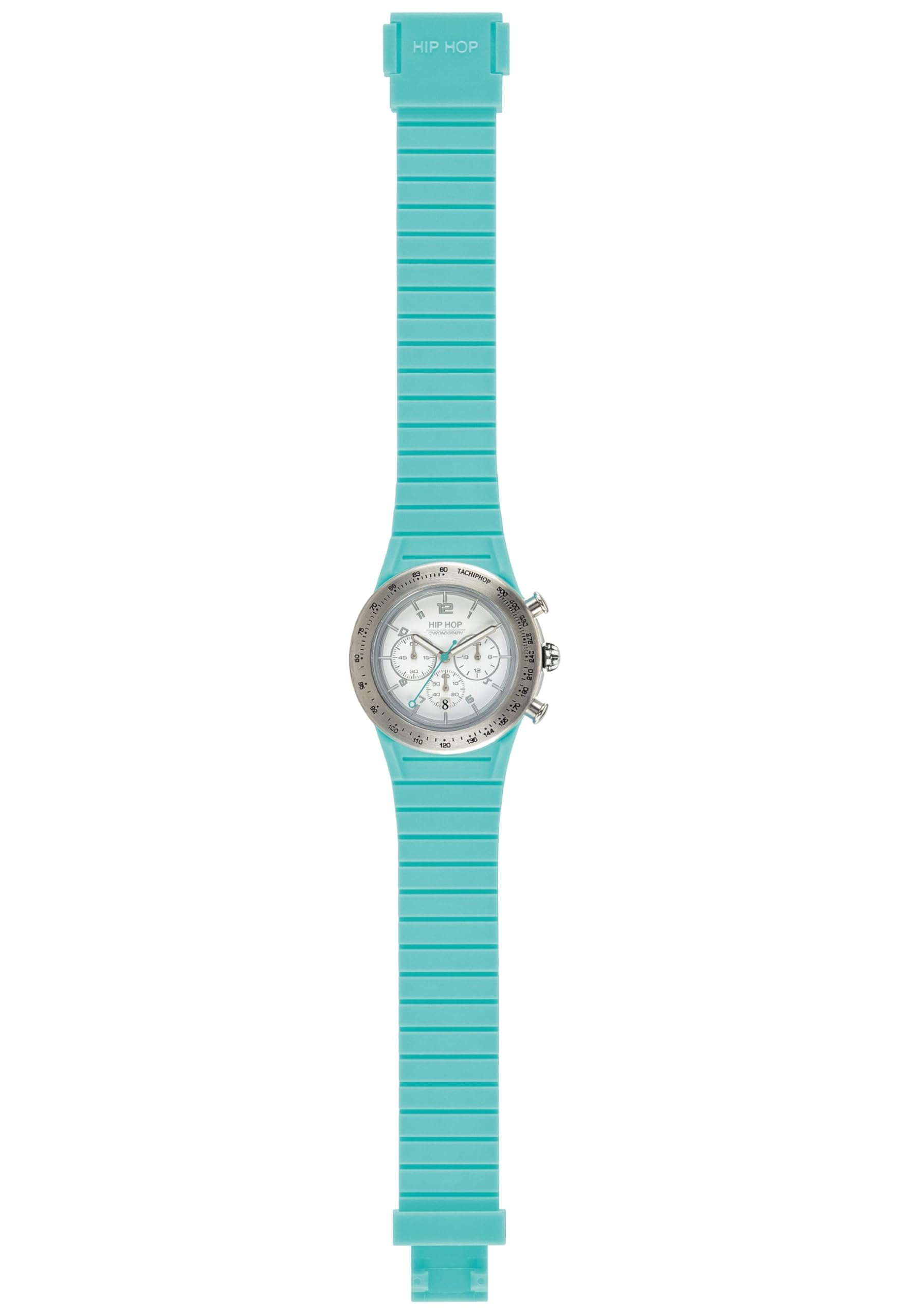 HIP HOP Orologio Unisex, Bracciale in Silicone E Metallo, Cassa 39 cm | Collezione CHRONO 39MM, Movimento Quarzo Analogico, Resistente all'acqua 50 metri, Idee regalo Unisex