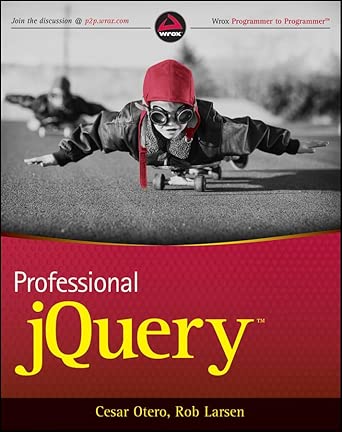 Professional jQuery book cover