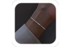 925 Sterling Silver Chain Bracelets For Women: Simple, Dainty, and Elegant