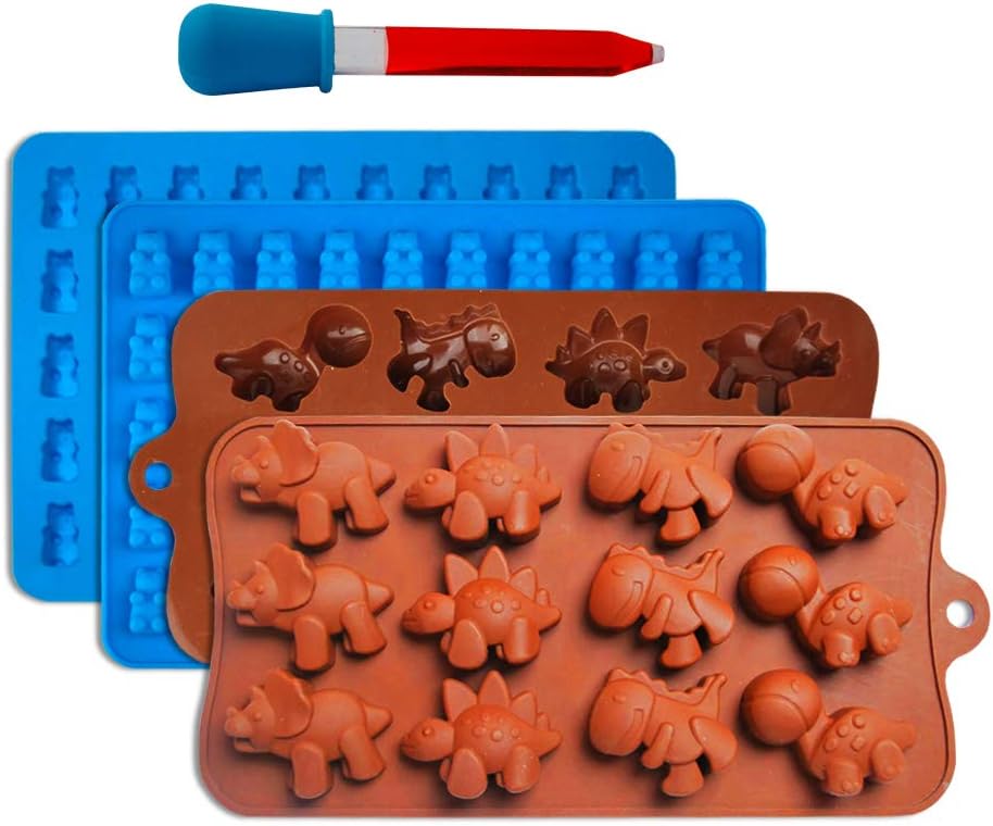 gummy bear mold gummy dino mold silicone molds for gummies candy