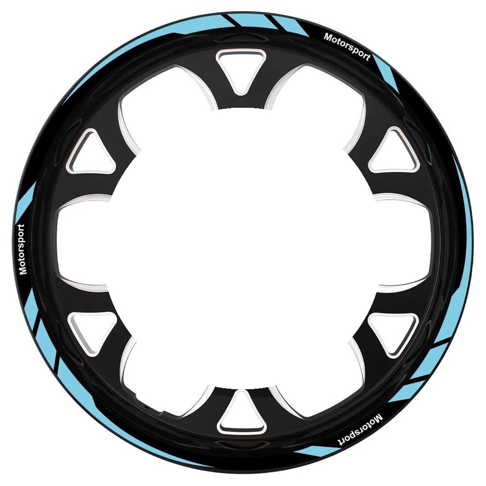 Wheel Stickers Motorcycle Reflective Wheel Decal for BMW F800R F800 F 800 R 800R Rim Stripe Decals Waterproof Hub Stickers Rim Reflective Decal