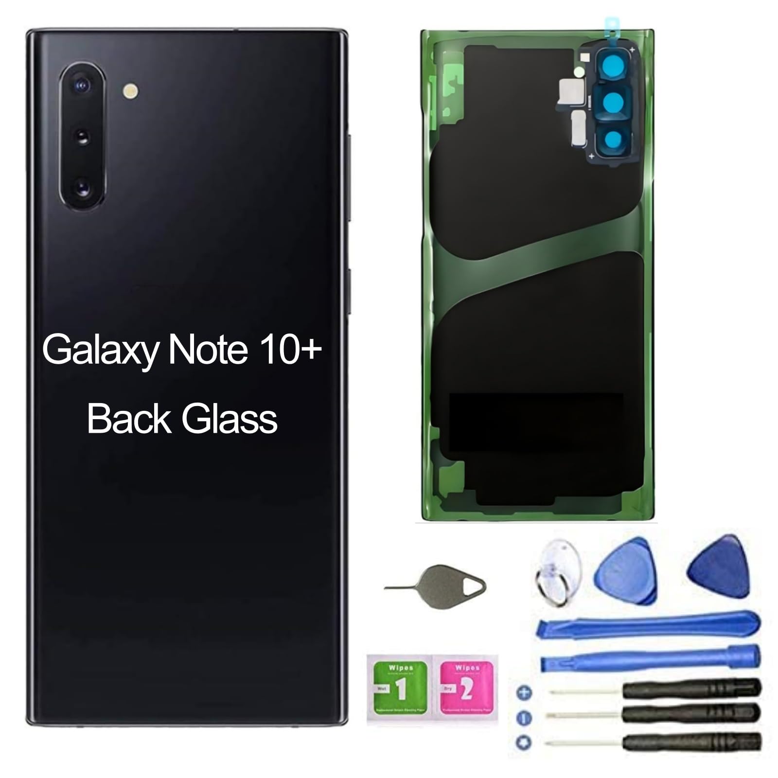 Amazon.com: Galaxy Note 10+ Back Cover Glass Housing Door