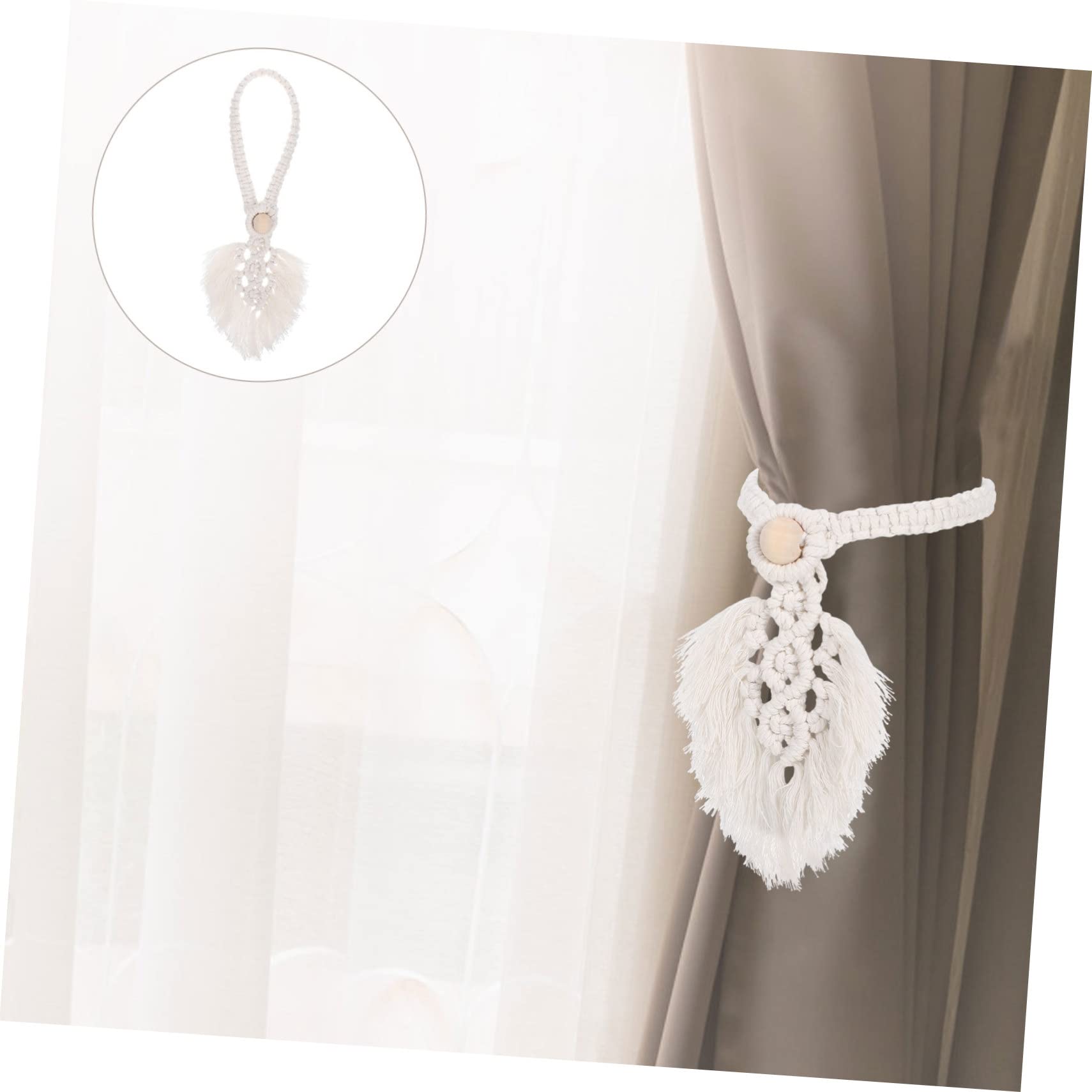 8 PCS Esterna Tiebacks Trattamenti di Finestra Tende Decorativa Titolari Decorativa Holdbacks Corda Tendaggi Holdbacks Holdbacks Tende