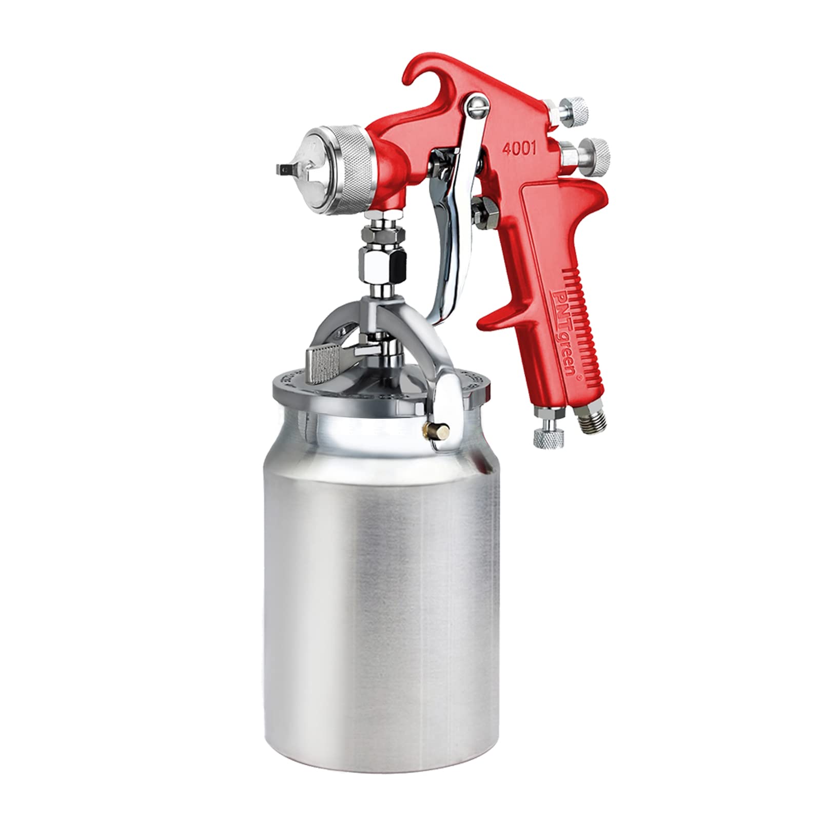 Buy PNTGREEN HVLP Spray Gun Air Paint Sprayer Siphon Feed 1000CC Capacity, with 1.8mm Nozzle
