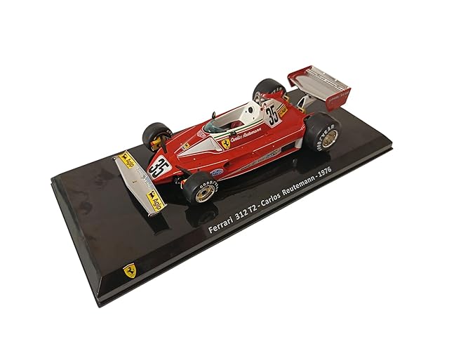 OPO 10 - Formula 1 Compatible with Ferrari 312 T2 Carlos Reutemann 1976-1/24 Scale Miniature Car - GF011