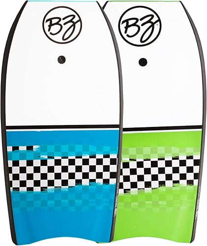 BZ Bodyboards - 38" Advantage Bodyboard - Núcleo EPS, HDPE Slick, Crescent Tail, Graphic Slick, Incluye correa para hombres, mujeres, niños,