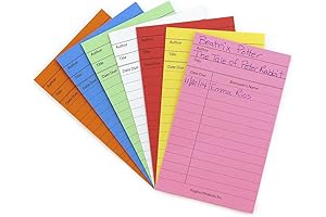 Hygloss Products Library Checkout Cards: The Ultimate Solution for Library Management