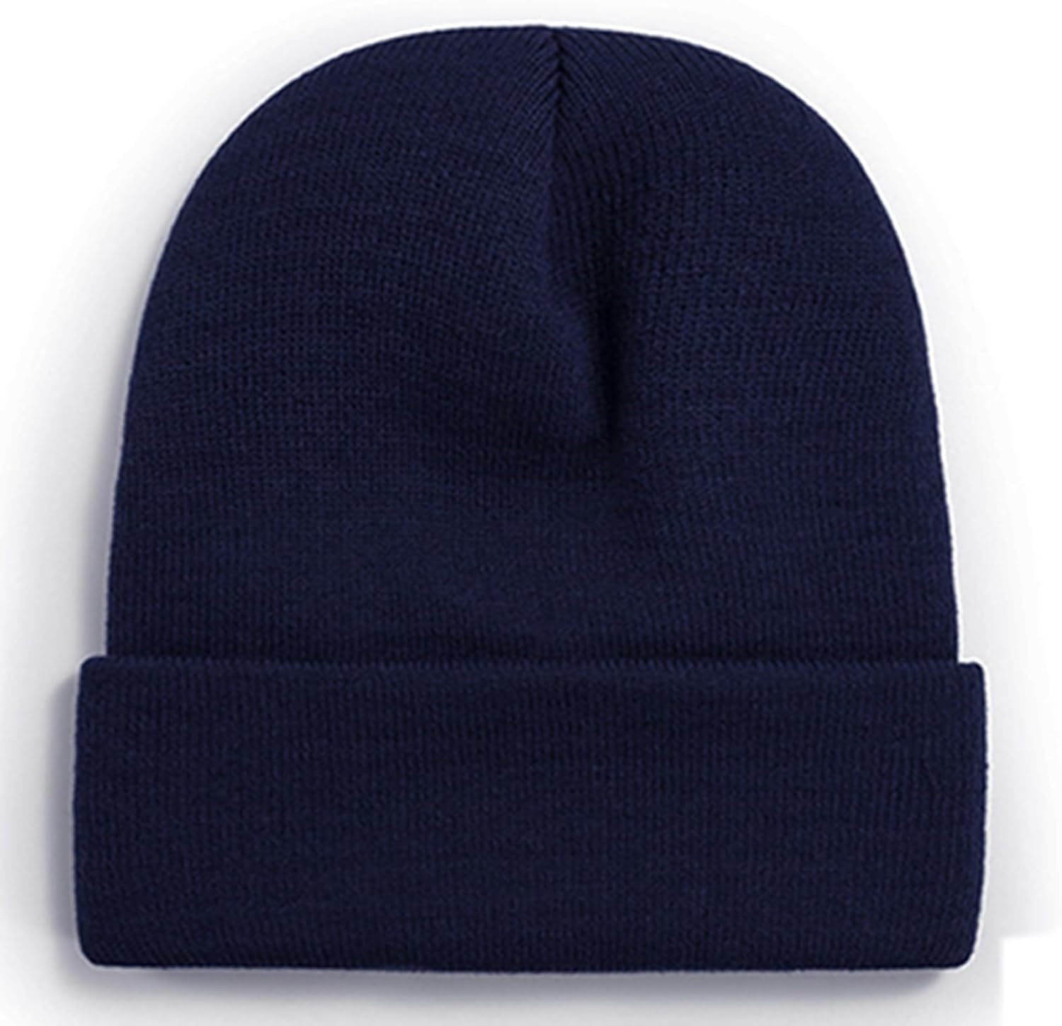 ZOORON Beanie for Women Men Reversible Winter Hats Unisex Cuffed Skull Knit Hat Cap